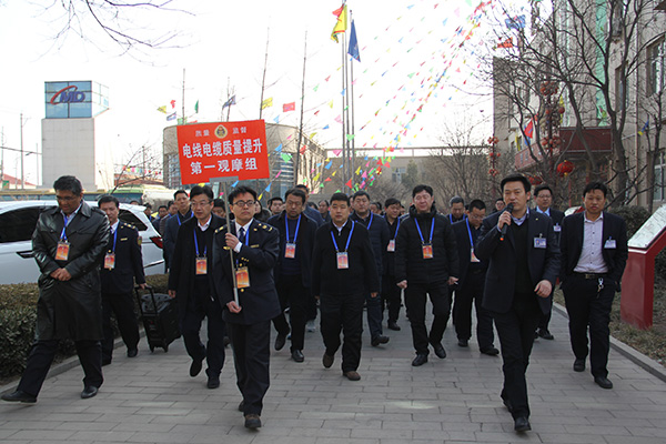省市县有关领导和300多家企业代表观摩恒峰g22集团