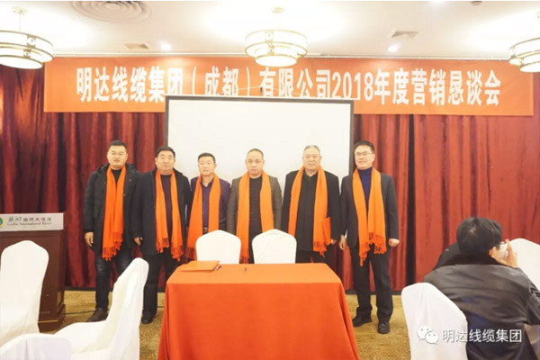 恒峰g22线缆集团成都公司销售恳谈会召开