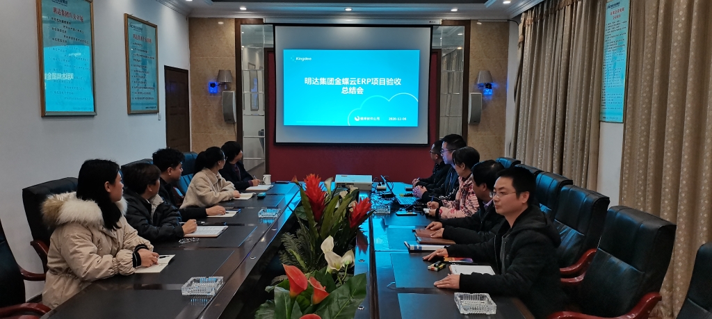 恒峰g22线缆集团金蝶云ERP项目通过验收