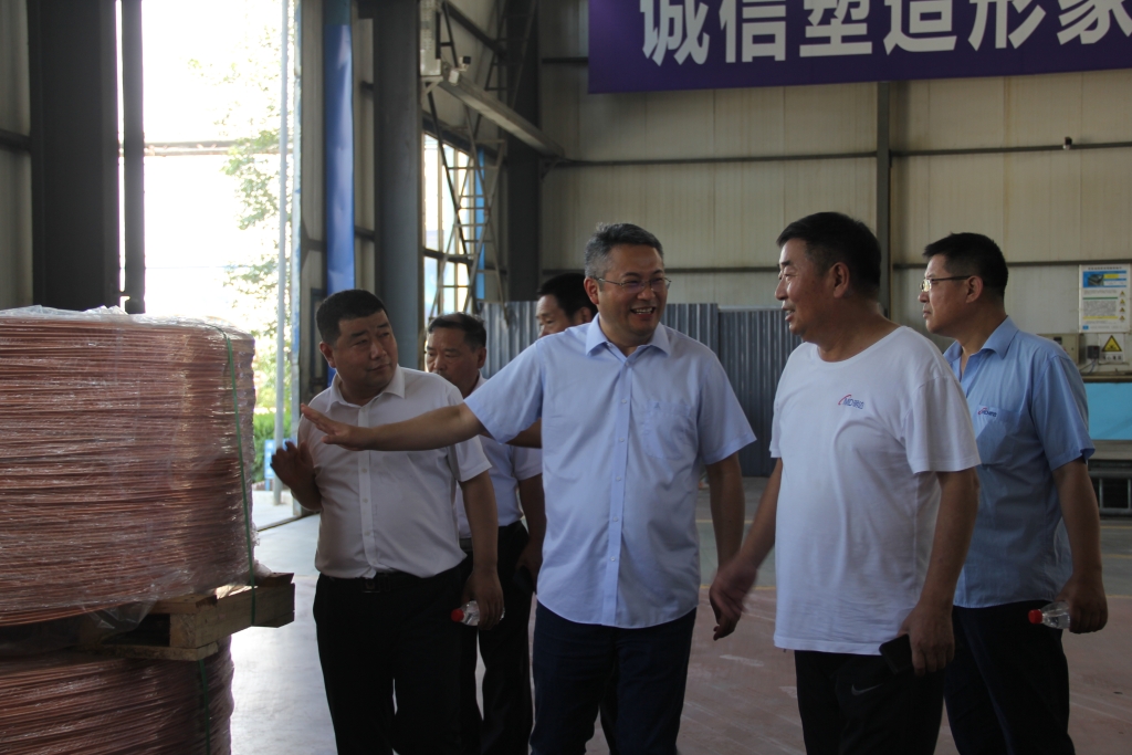 中国铜业到恒峰g22考察交流